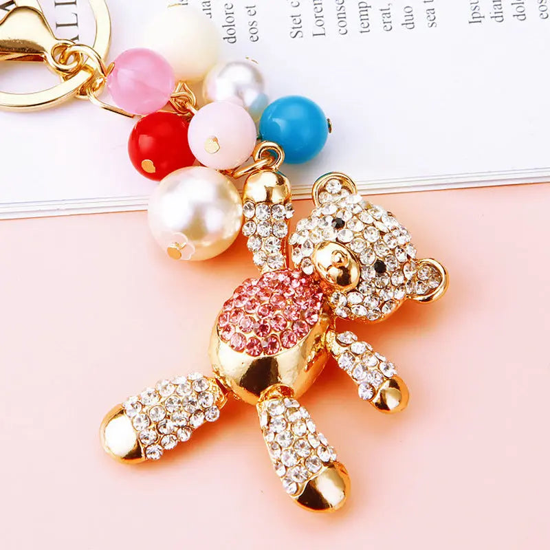 Pendant Metal Key Chain Ring Park it