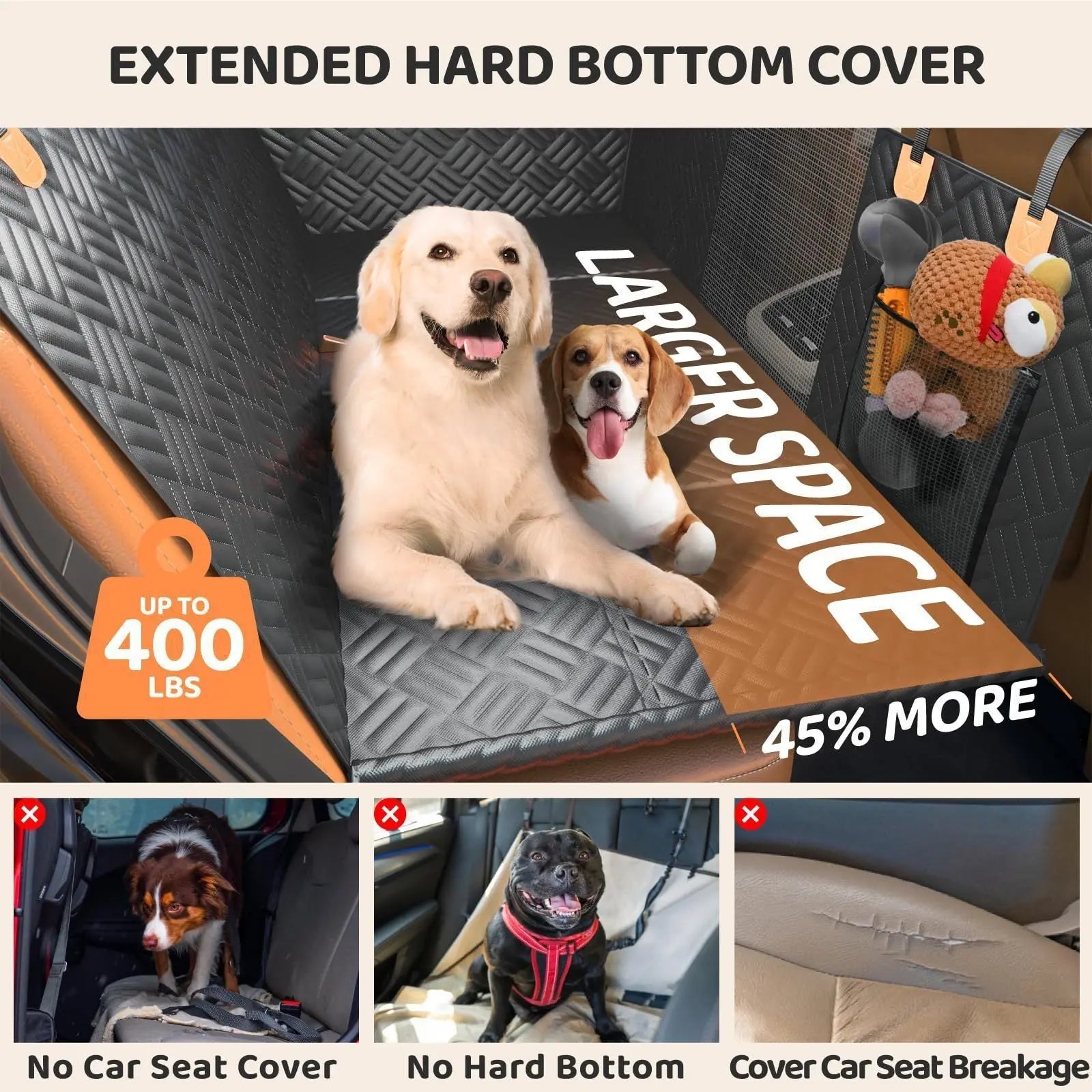 Car Pet Mat Rear Seat Park it
