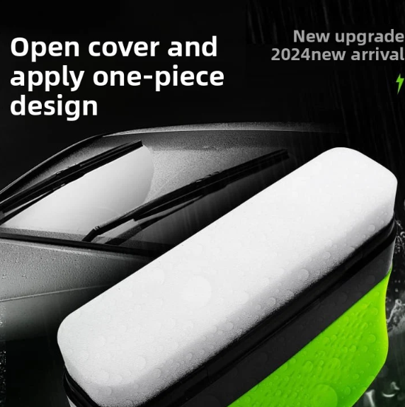 Automobile glass oil film cleaner