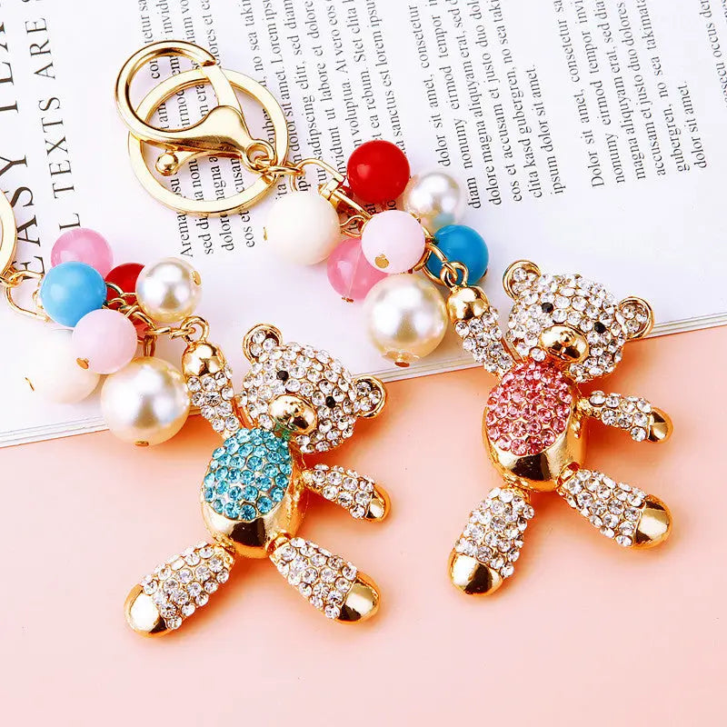 Pendant Metal Key Chain Ring Park it