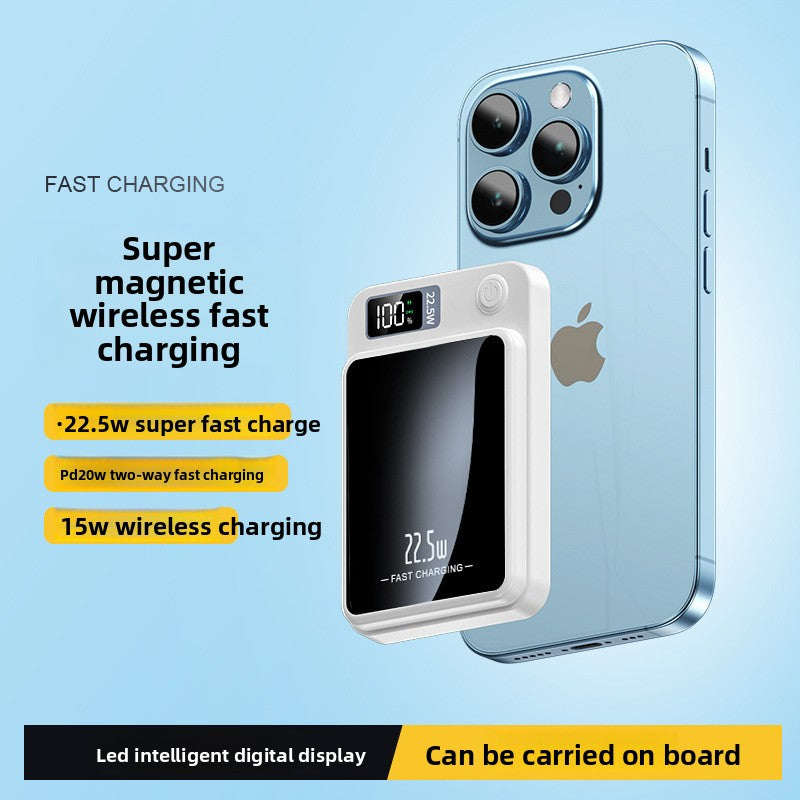 Wireless fast-charging magnetic charging pack
