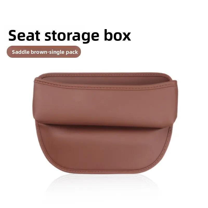 Car seat pocket storage box