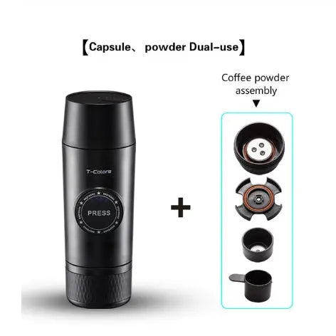 Mini Espresso Coffee Maker Portable Rechargeable  Mech Park It