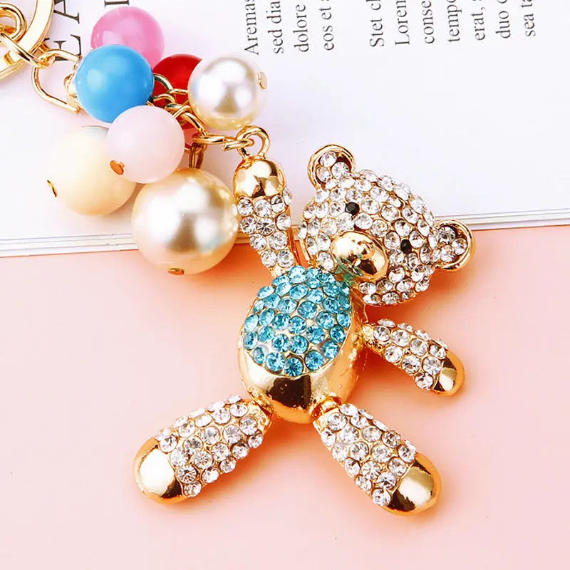 Pendant Metal Key Chain Ring Park it