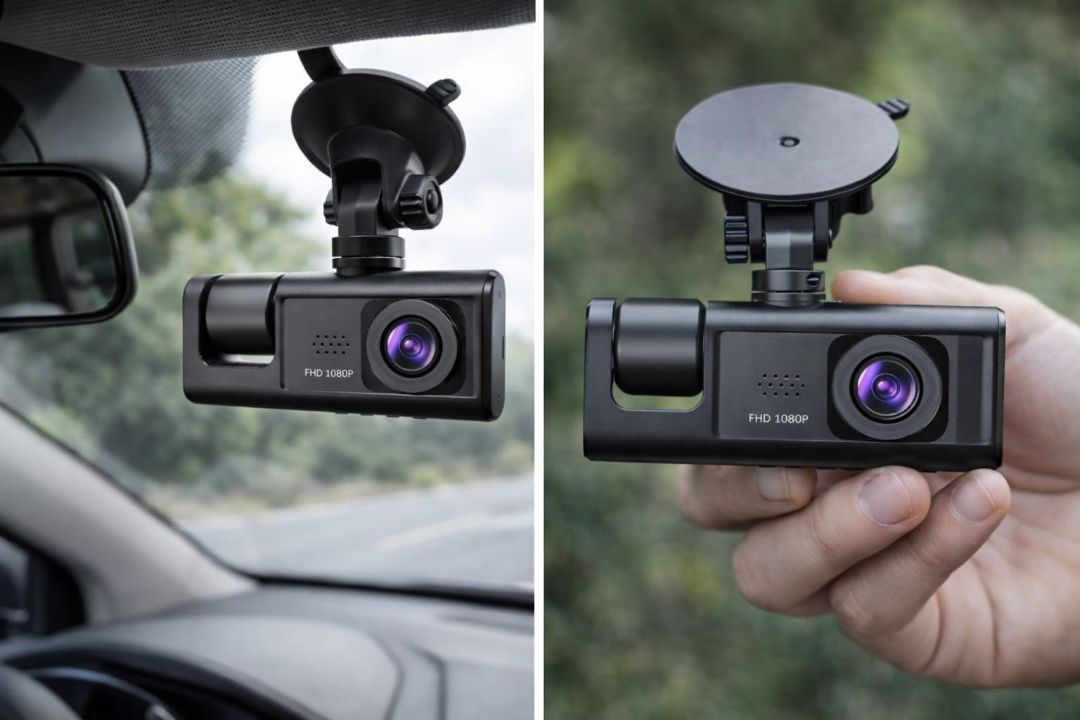 Dual Record Dash Cam FHD 1080P