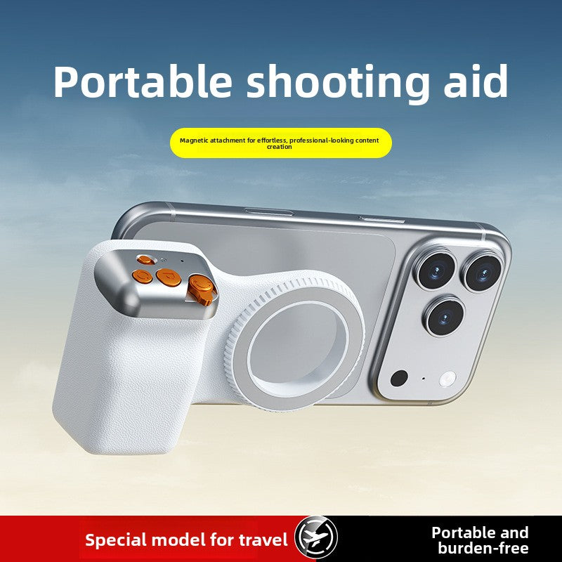 Magnetic Handle Mobile Phone Photography Aid