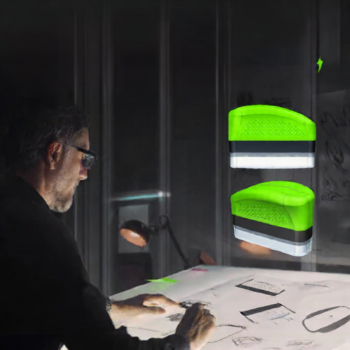 Automobile glass oil film cleaner