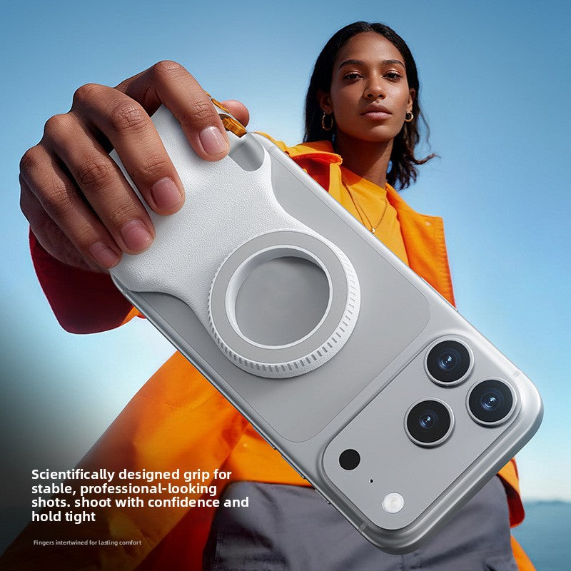 Magnetic Handle Mobile Phone Photography Aid