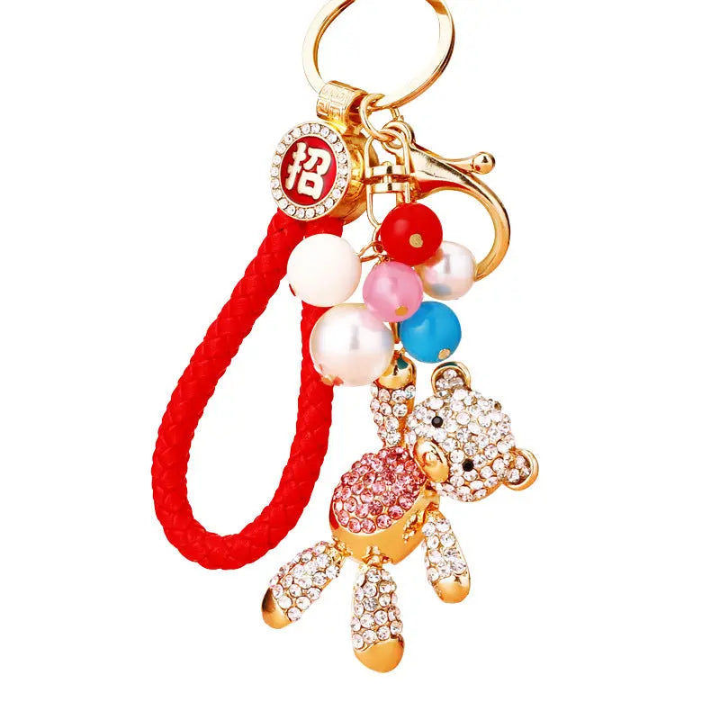 Pendant Metal Key Chain Ring Park it
