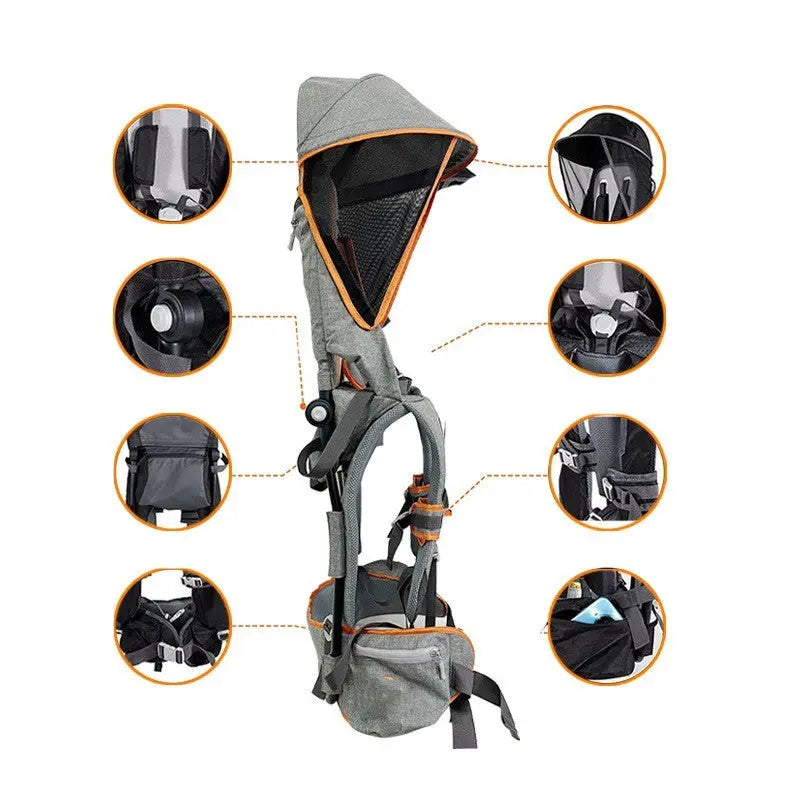 Children's Saddle Shoulder Seat Baby Travel Park it